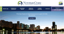 Desktop Screenshot of newmancraneins.com